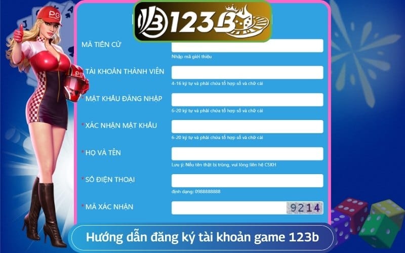 Hướng dẫn đăng ký 123b chi tiết từng bước cho người mới