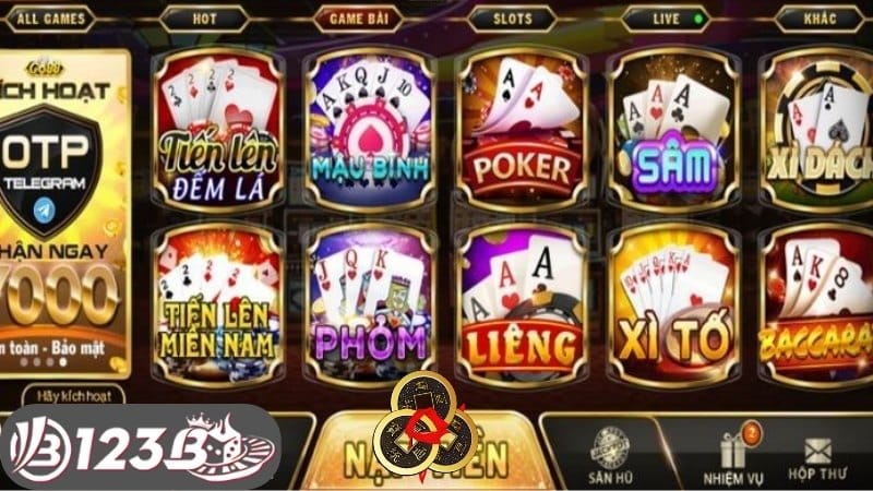 Khuyến mãi tân thủ kích hoạt OTP - Nhận ngay 7000 xu tại 123B