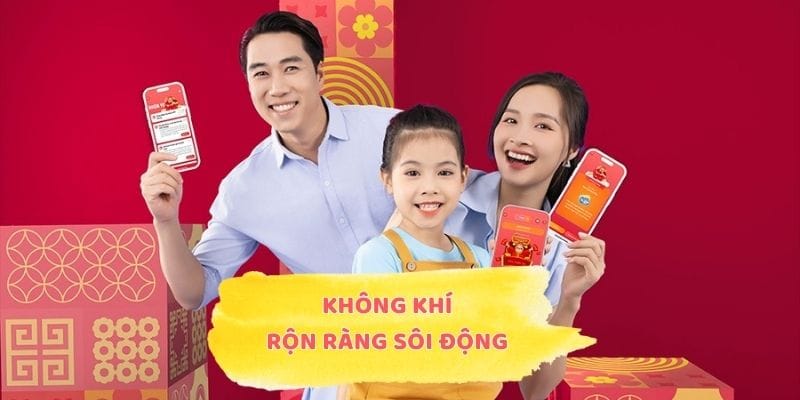 Không khí rộn ràng sôi động