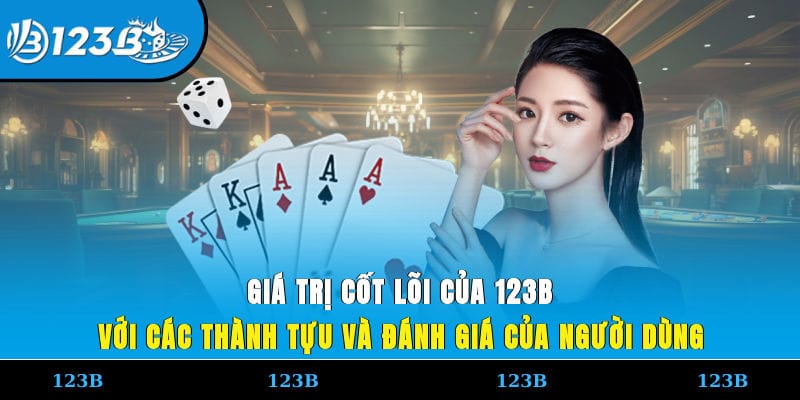 Giá trị cốt lõi của 123B với các thành tựu và đánh giá của người dùng