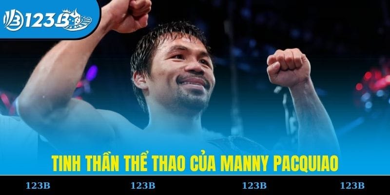 Tinh thần thể thao của Manny Pacquiao