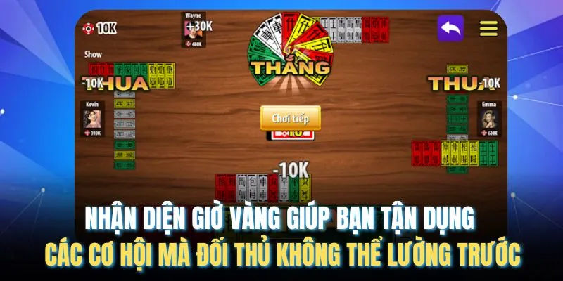 Nhận diện giờ vàng giúp bạn tận dụng các cơ hội mà đối thủ không thể lường trước